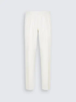 Discount Brioni Beige and white cotton and calf leather braided belt