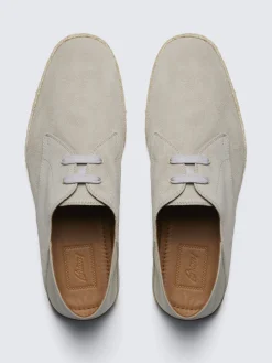 Discount Brioni Beige and white cotton and calf leather braided belt