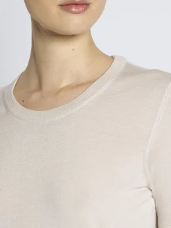 Sale Brioni Beige cashmere and silk T-shirt