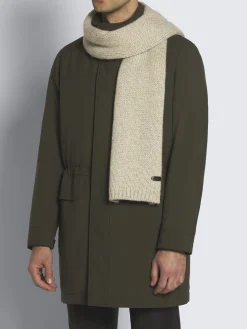 Clearance Brioni cashmere mouliné scarf Beige