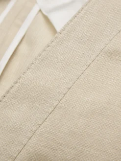 Discount Brioni Beige linen, wool and silk Jardigan
