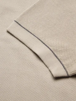 Discount Brioni Beige Sea Island cotton piqué T-shirt