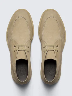 Hot Brioni suede Journey desert boots Beige