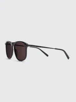 New Brioni aviator sunglasses Black