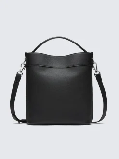 Hot Brioni calfskin top handle bag Black