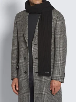 Clearance Brioni cashmere scarf Black