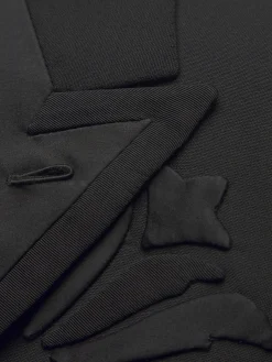 Outlet Brioni cashmere, wool and mohair Narciso tuxedo jacket Black