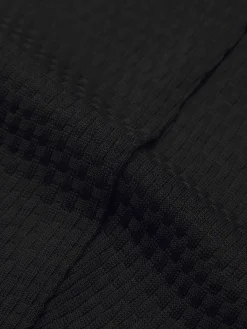 Best Brioni cotton Trama weave socks Black