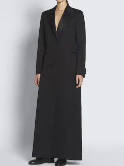 Discount Brioni responsible wool Livia coat Black