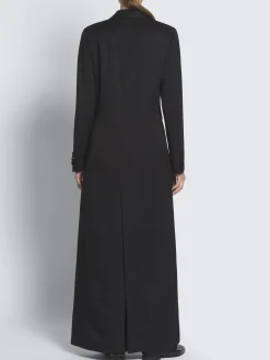 Discount Brioni responsible wool Livia coat Black