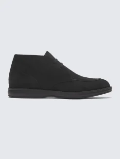 New Brioni suede Journey desert boots Black