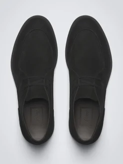 New Brioni suede Journey desert boots Black