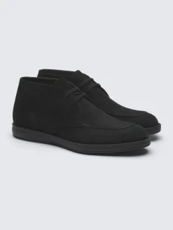 New Brioni suede Journey desert boots Black