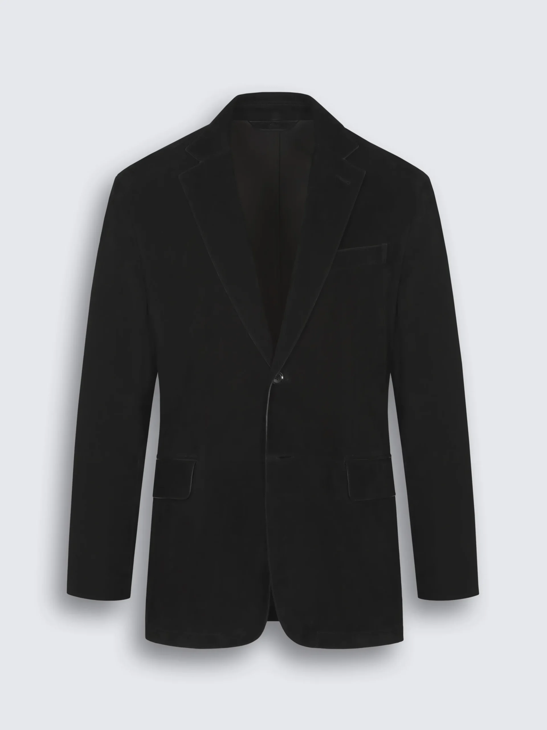 Outlet Brioni Black suede Monti blazer