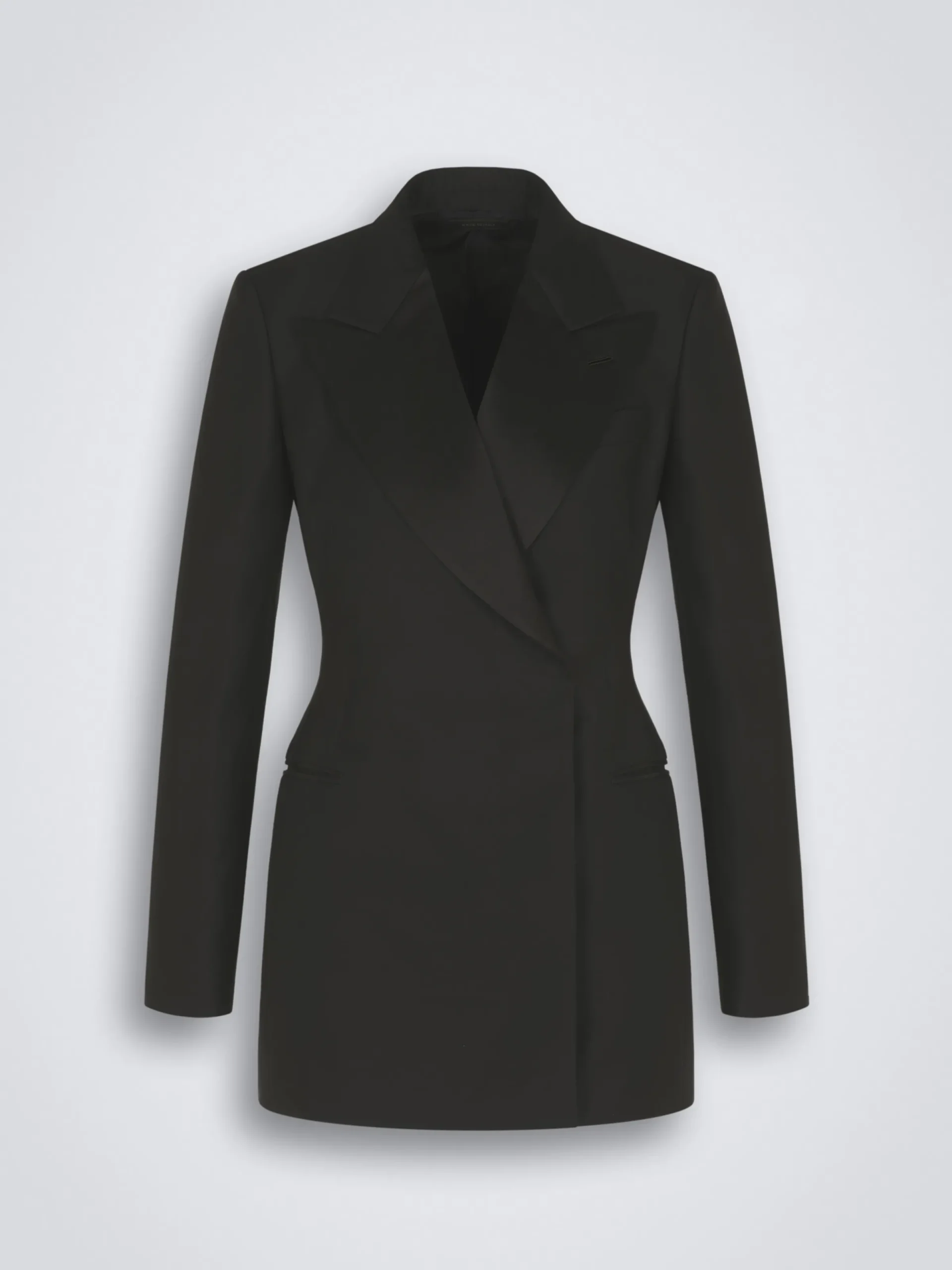 Discount Brioni wool and silk Flaminia double-breasted jacket Black