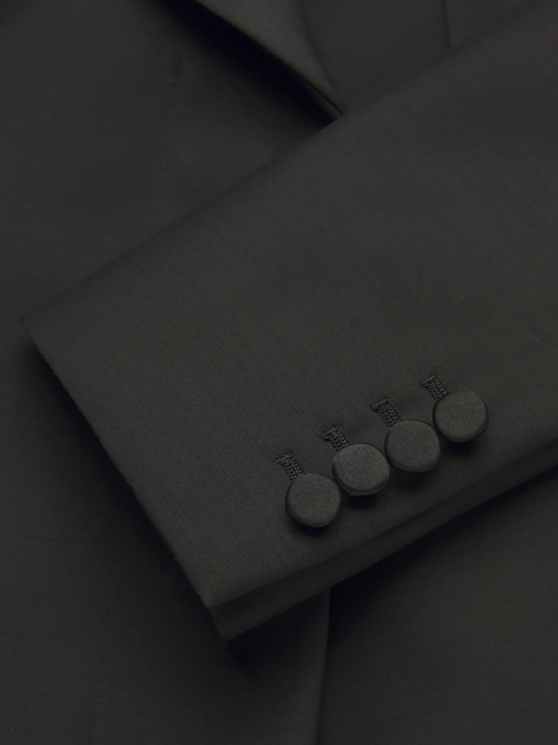 Discount Brioni wool and silk Flaminia double-breasted jacket Black