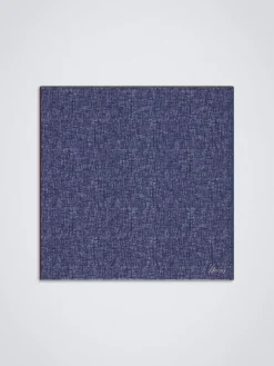 Online Brioni and grey silk pocket square Blue