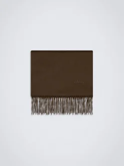 Best Brioni cashmere scarf Brown