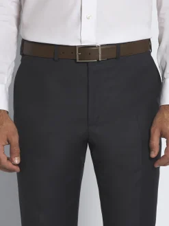 Hot Brioni leather belt Brown