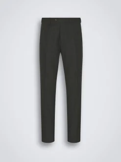 Sale Brioni flannel wool Tigullio trousers Charcoal grey