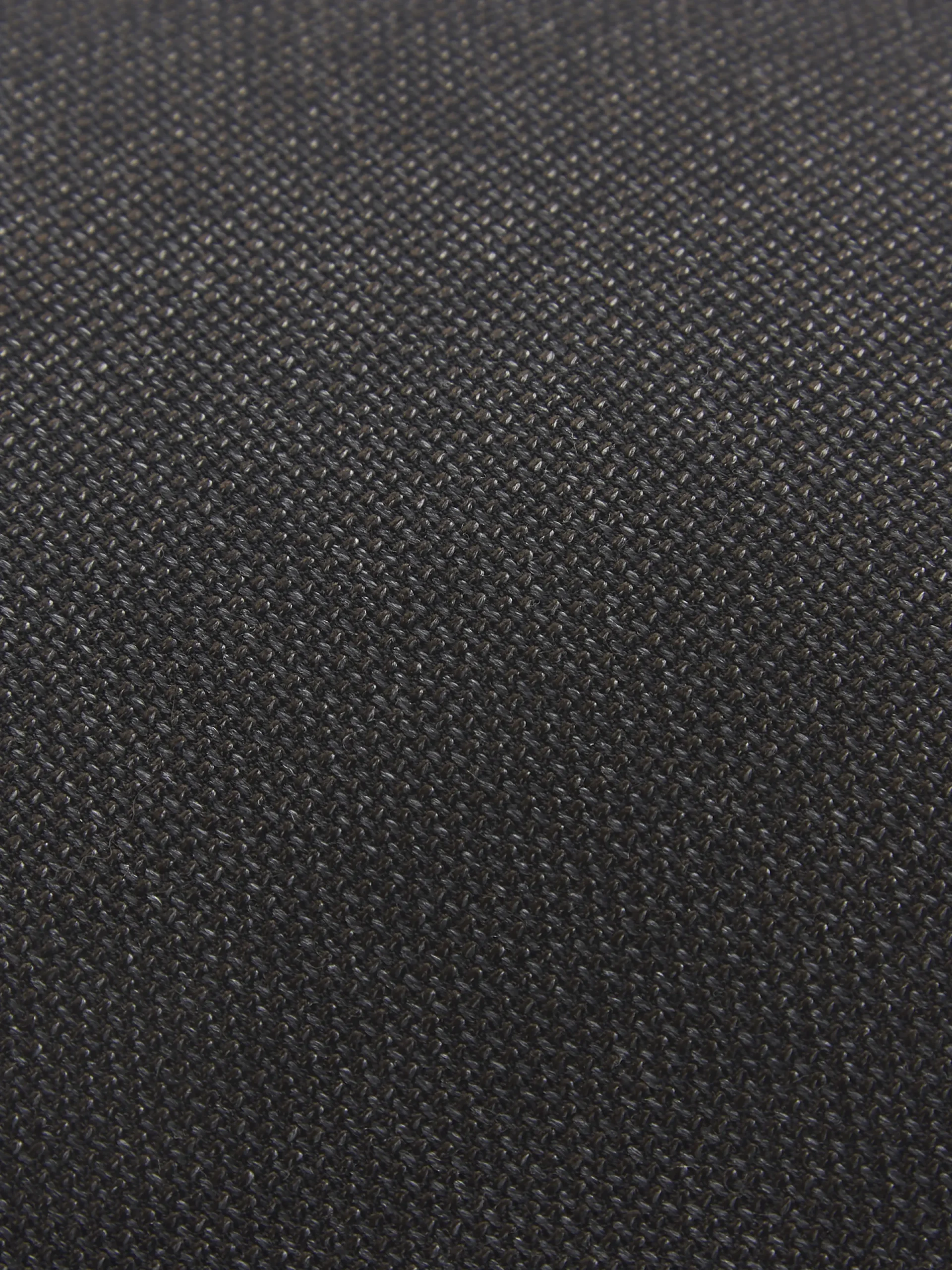 Hot Brioni Super 150's structured responsible wool tie Charcoal grey