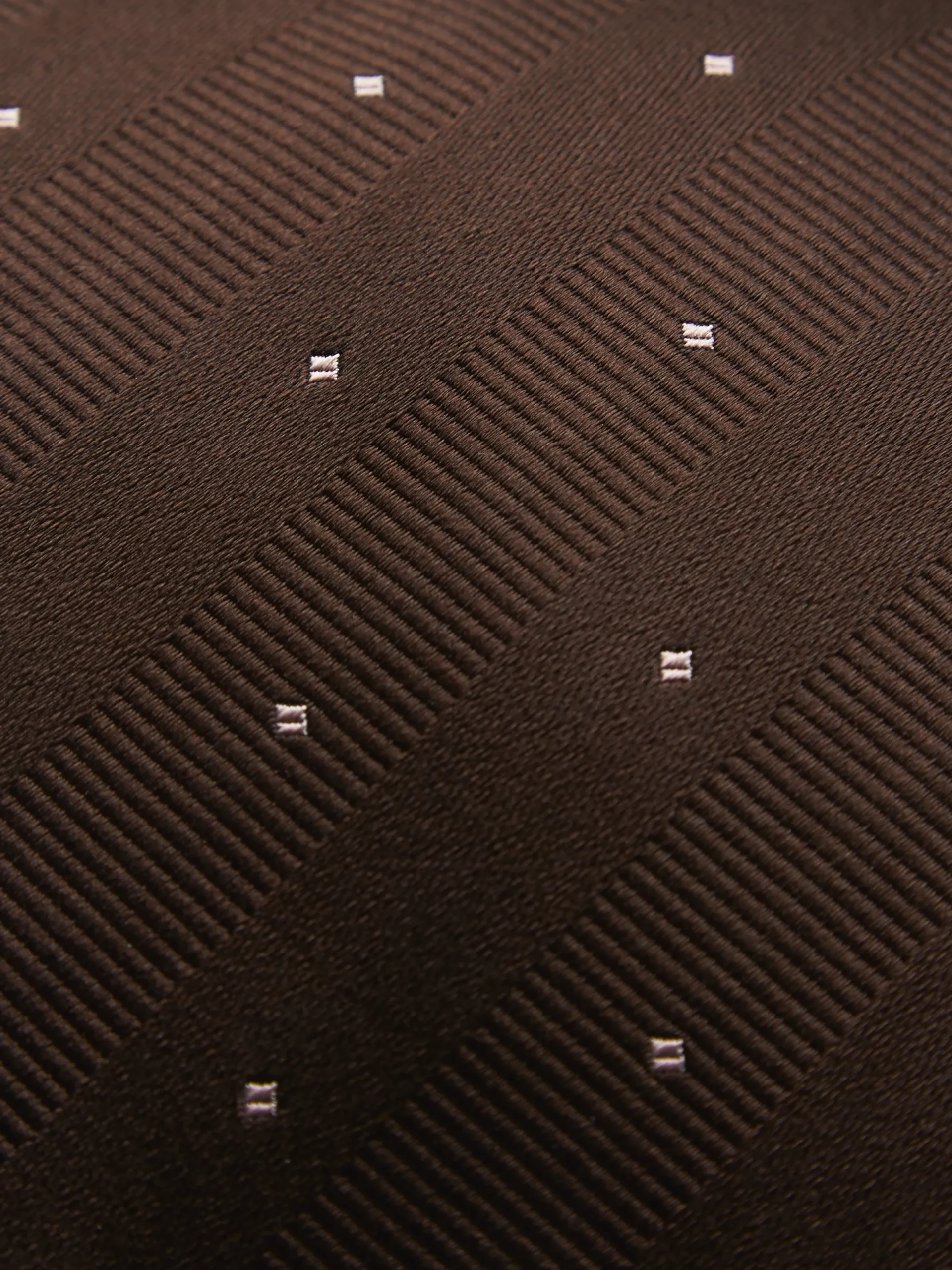 Clearance Brioni and pink silk tie Dark brown