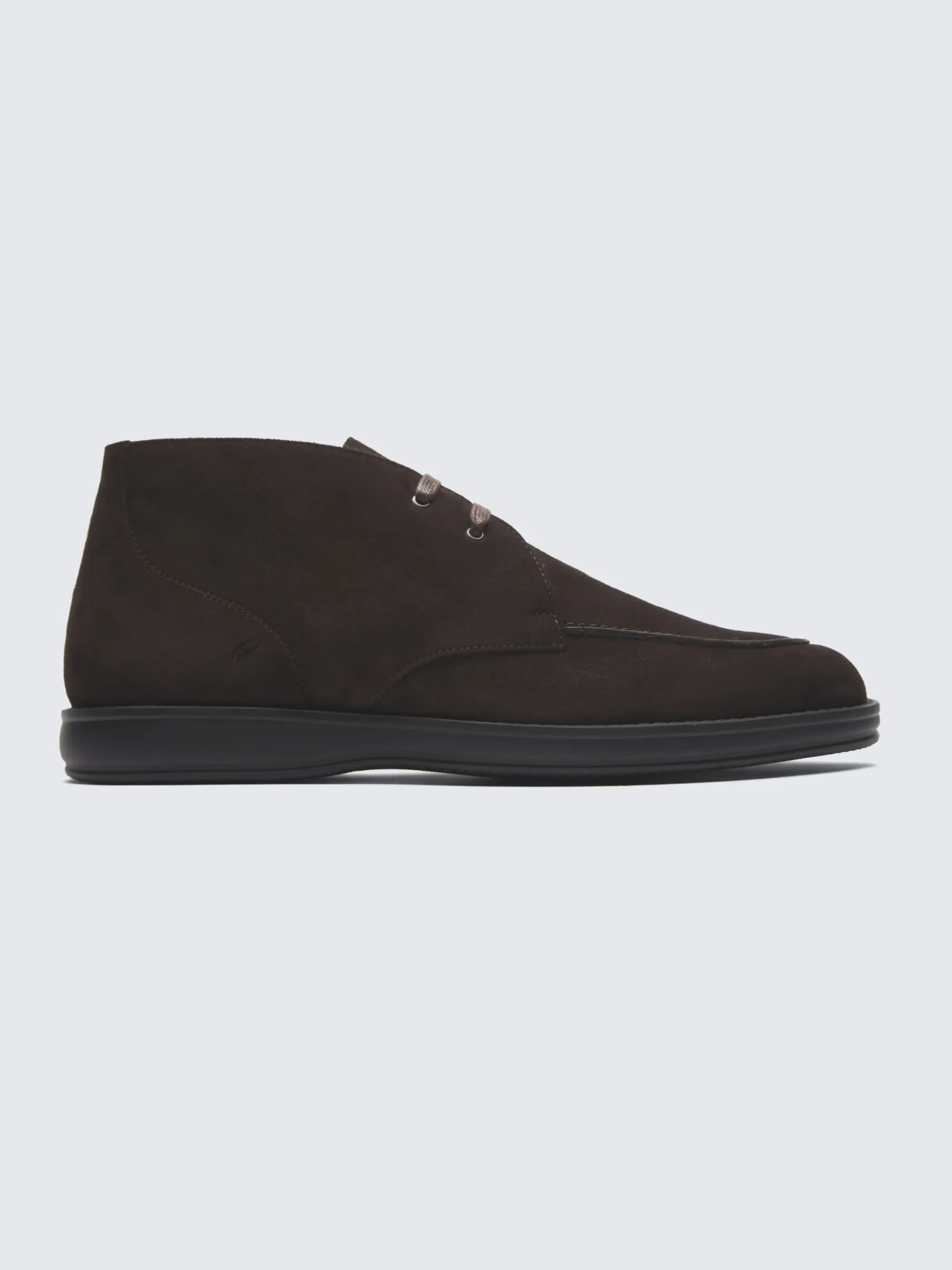 Fashion Brioni Dark suede Journey desert boots Brown