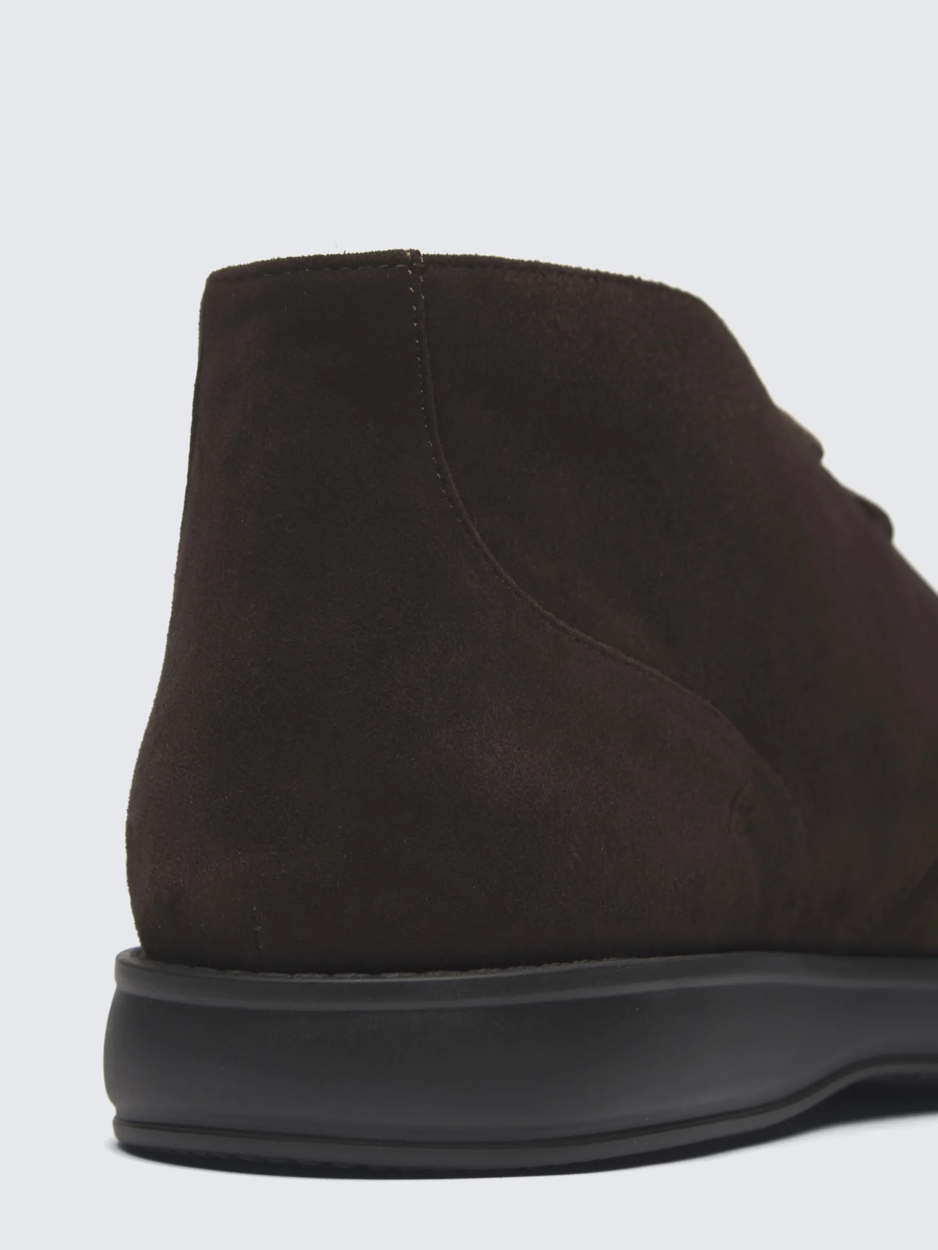 Fashion Brioni Dark suede Journey desert boots Brown