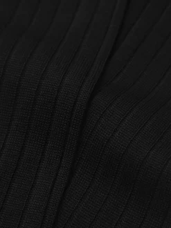 Online Brioni Essential cotton long socks Black