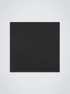 Outlet Brioni Essential silk pocket square Black