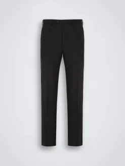 Sale Brioni Essential wool Tigullio trousers Black