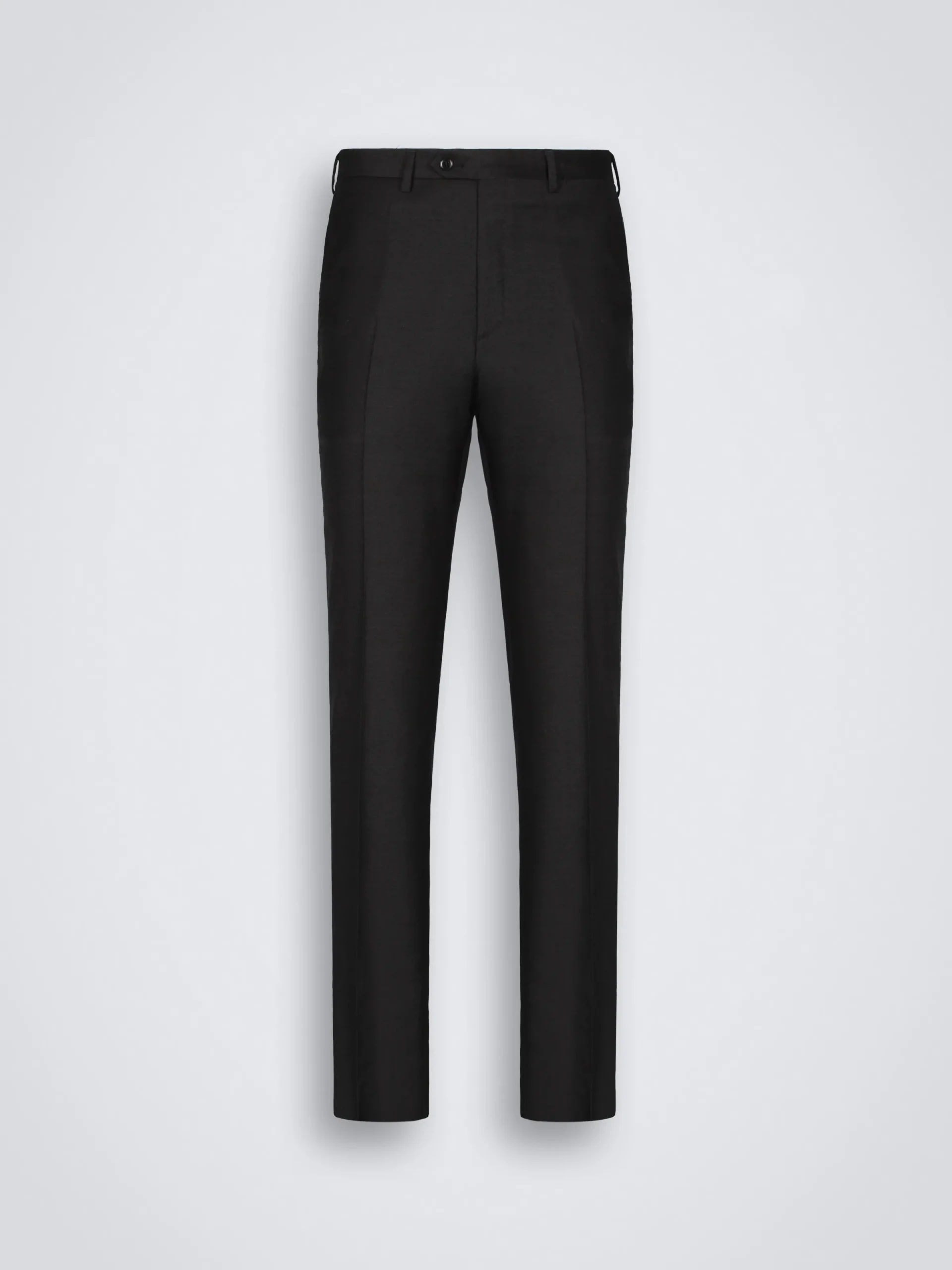 Online Brioni Essential charcoal grey Super 130's wool Tigullio trousers