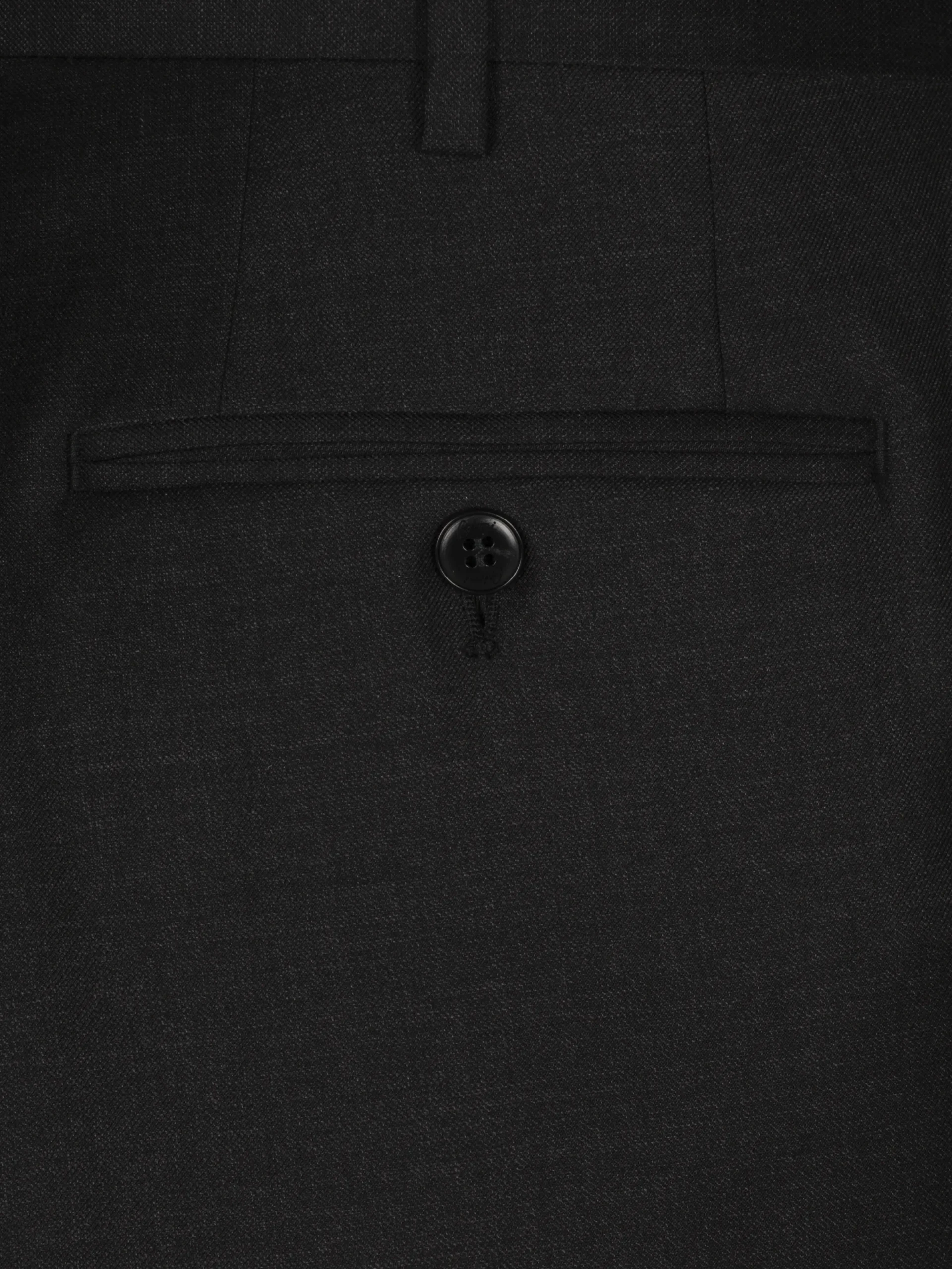 Online Brioni Essential charcoal grey Super 130's wool Tigullio trousers