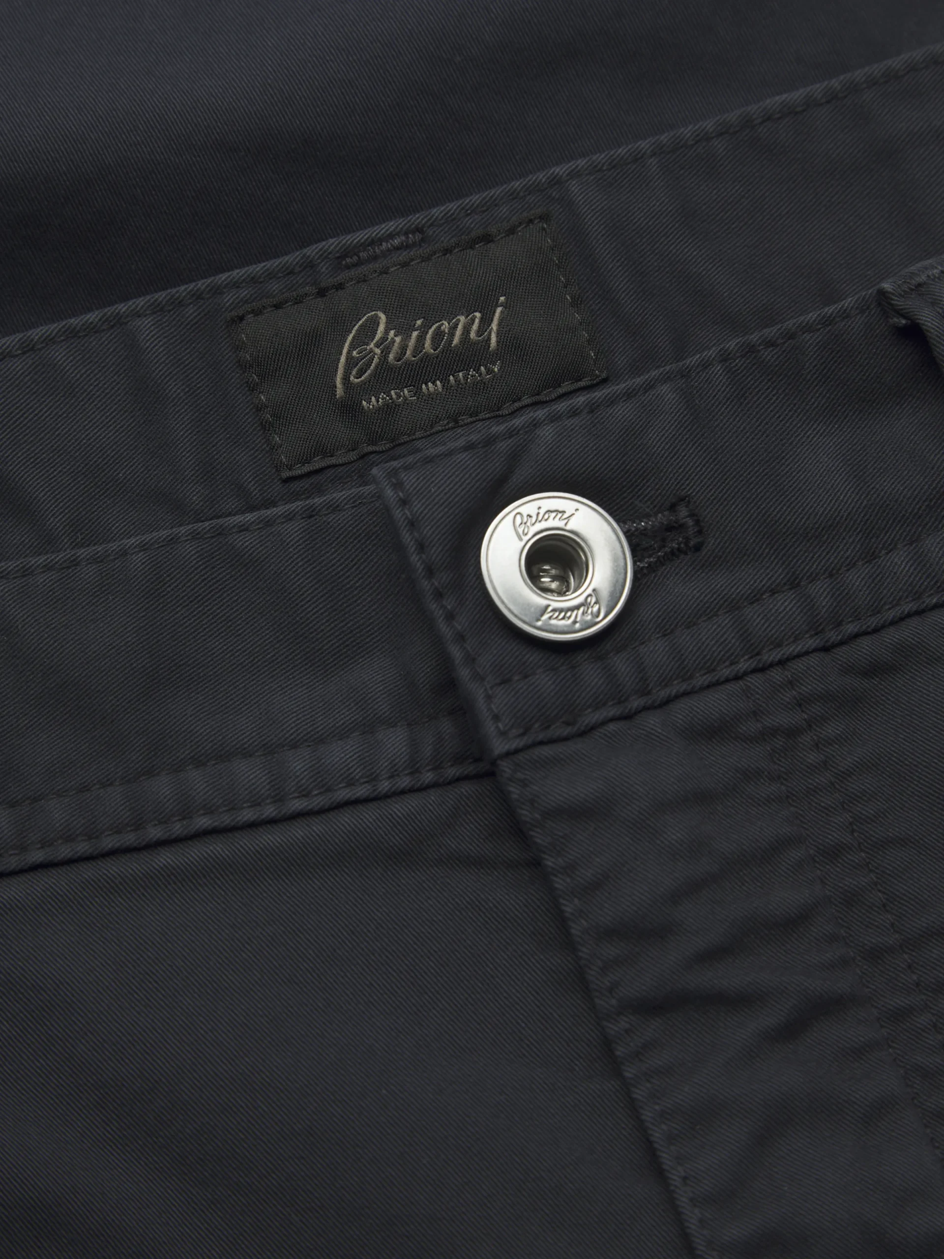 Hot Brioni Essential organic stretch cotton Meribel jeans Midnight Blue