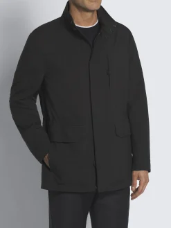 Fashion Brioni Essential Performa field jacket Midnight Blue