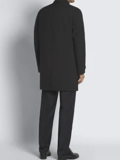 Online Brioni Essential Performa car coat Midnight Blue