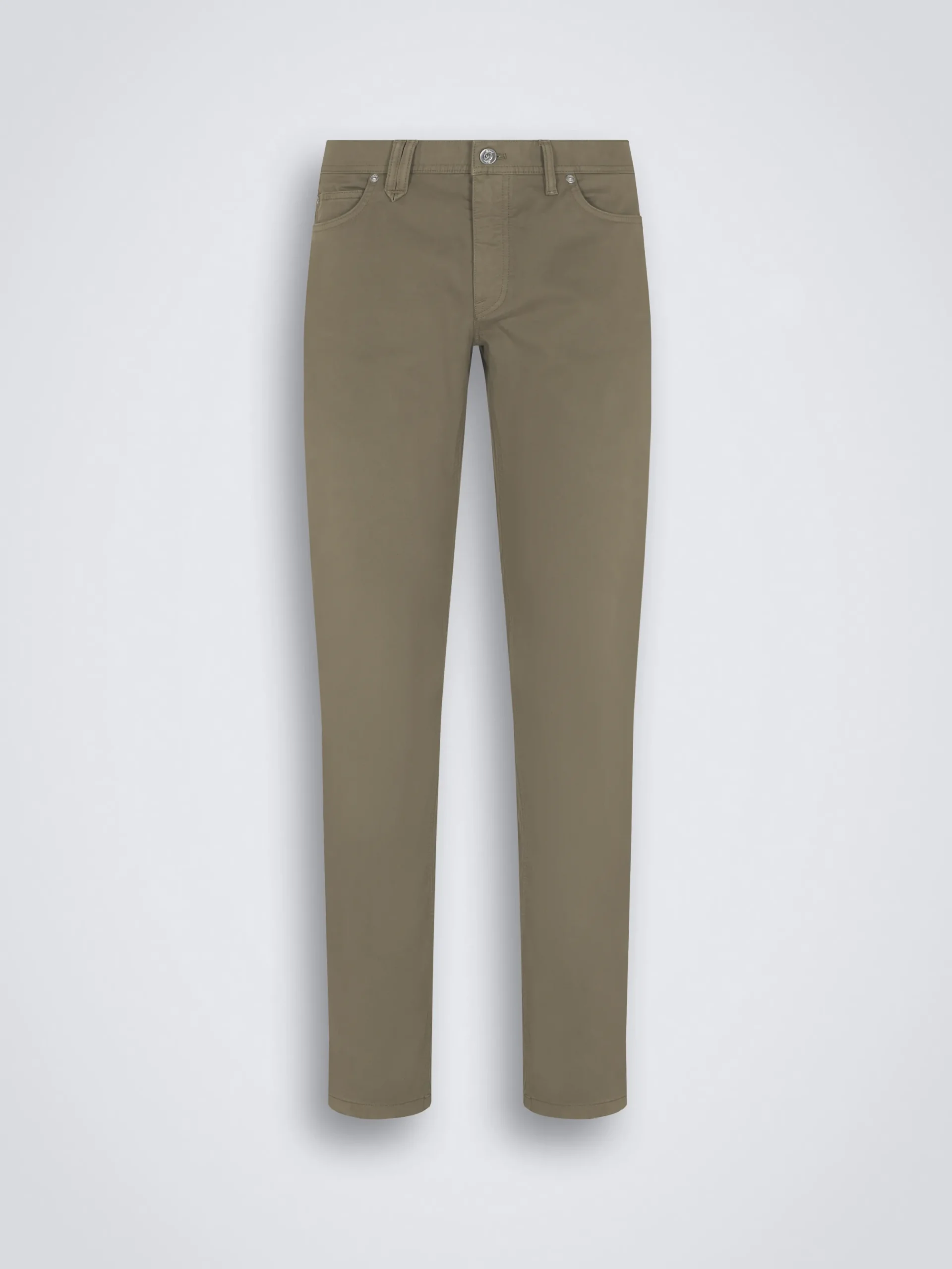 Discount Brioni Essential organic stretch cotton Meribel jeans Military green