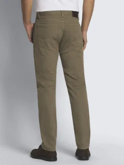 Discount Brioni Essential organic stretch cotton Meribel jeans Military green