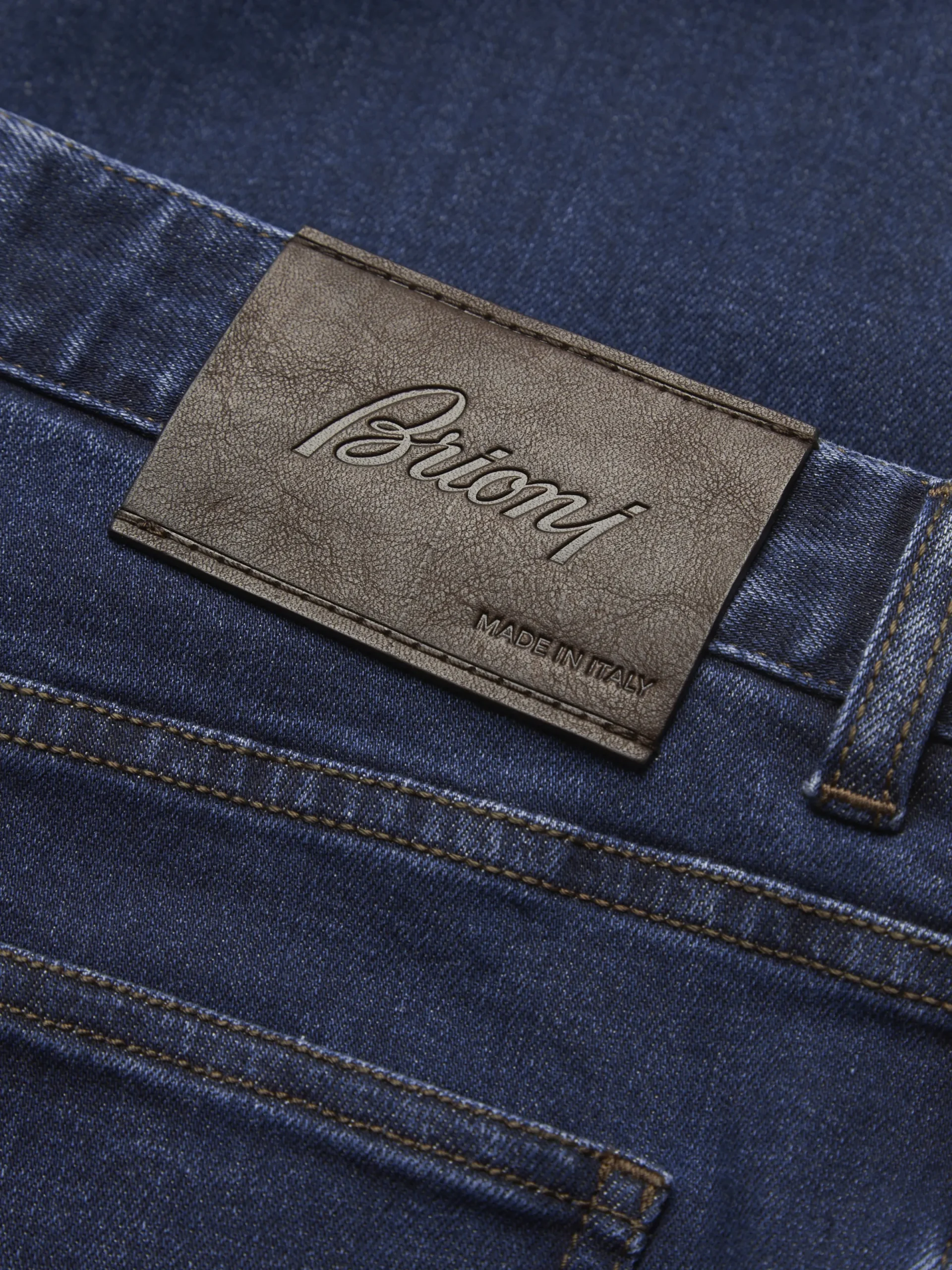 Sale Brioni Essential comfort fit jeans Navy blue