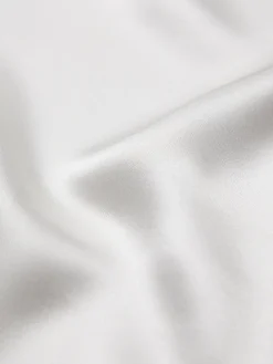 Fashion Brioni Essential silk pocket square White