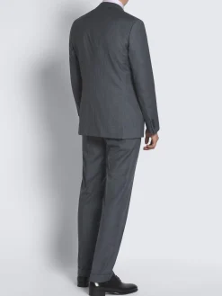 Sale Brioni and blue micro-checked Ventiquattro Plus wool Brunico suit Grey