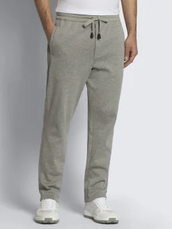 New Brioni stretch cotton sweatpants Grey