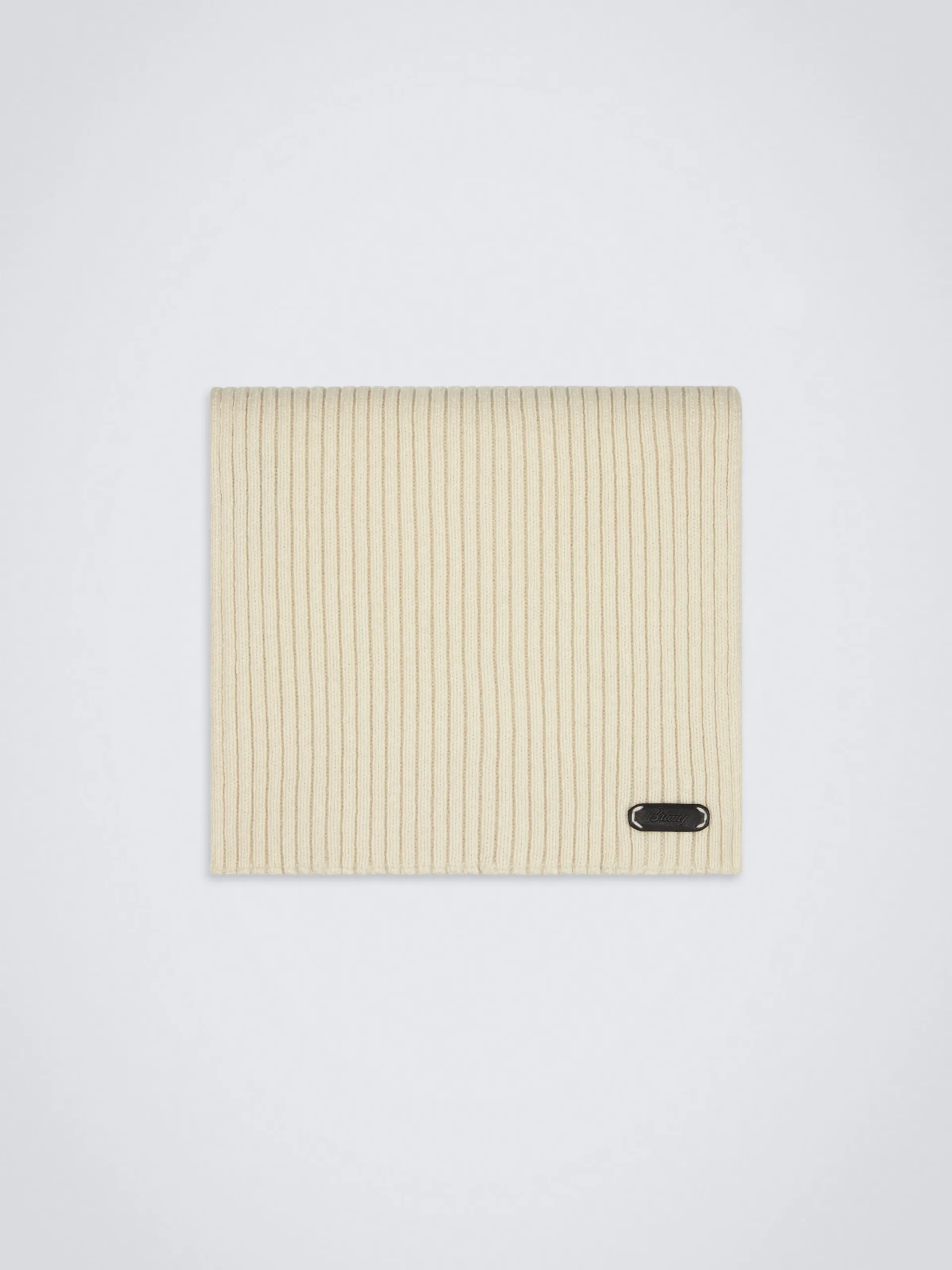 Online Brioni cashmere scarf Ivory white