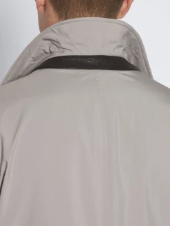 Clearance Brioni Lead grey Performa raincoat
