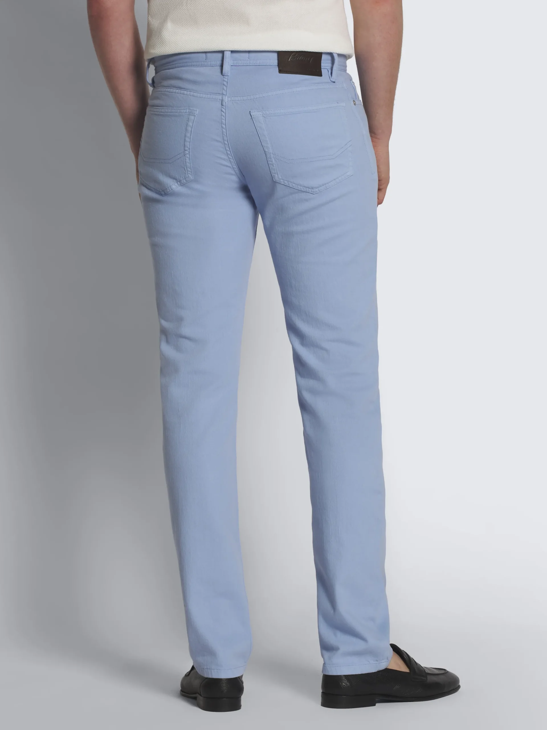 New Brioni cotton Meribel jeans Light blue