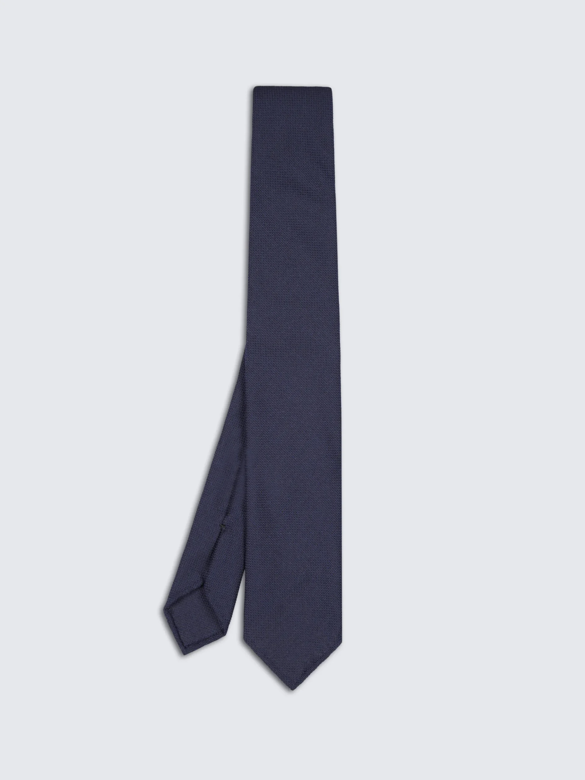 Online Brioni Light blue silk, cashmere and linen slab twill Tigullio trousers