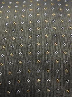 Outlet Brioni and grey silk dégradé tie Light brown