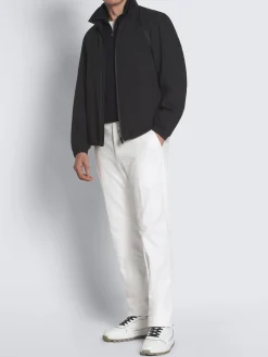 Discount Brioni Light brown technical wool polo