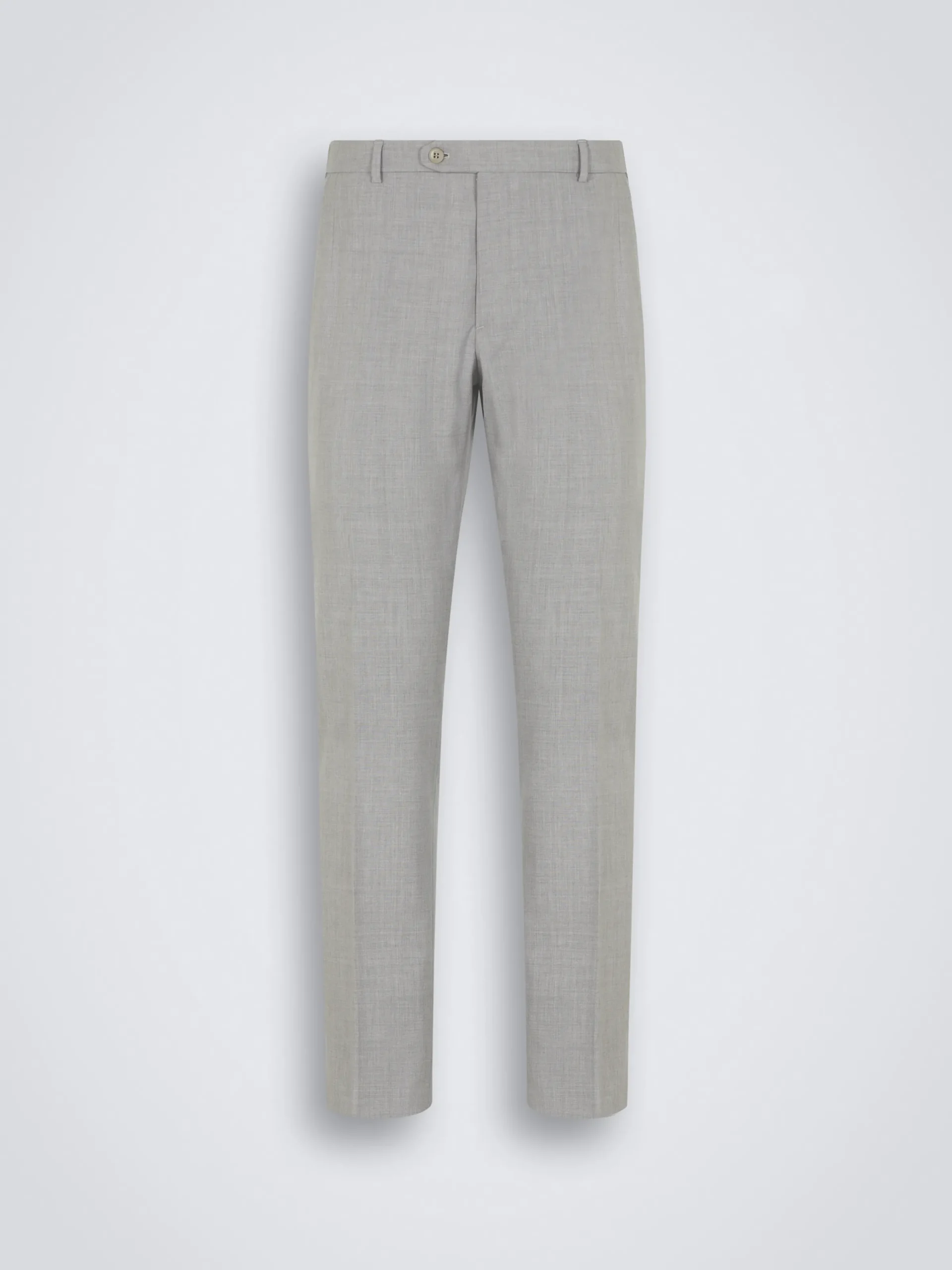 New Brioni Ventiquattro wool Journey trousers Light grey