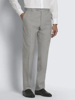 New Brioni Ventiquattro wool Journey trousers Light grey